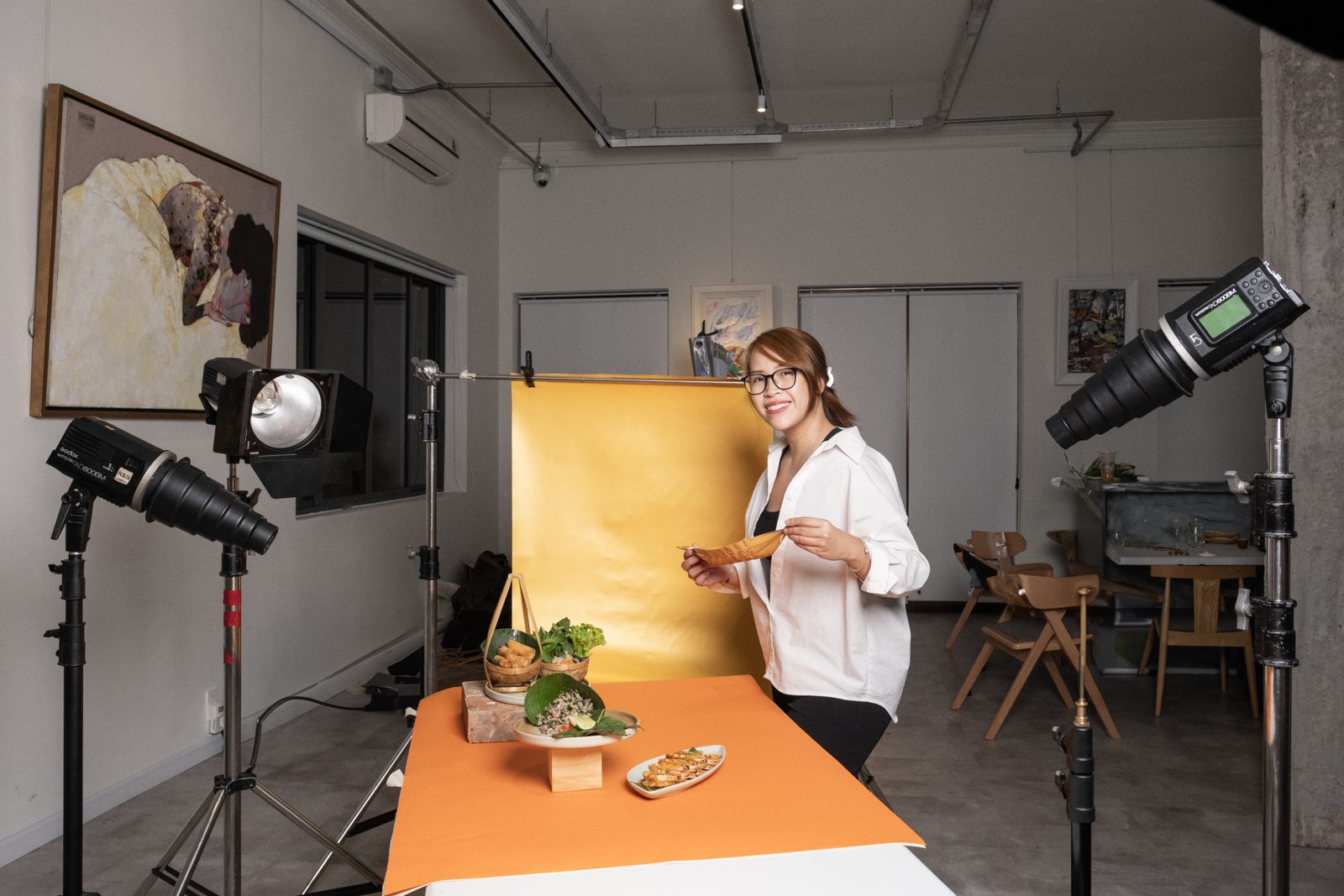 Food content production set